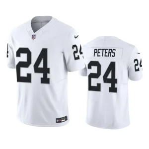 Marcus Peters Las Vegas Raiders White Vapor F.U.S.E. Limited Jersey