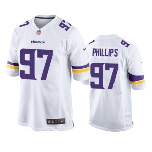 Harrison Phillips Minnesota Vikings White Game Jersey