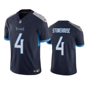 Ryan Stonehouse Tennessee Titans Navy Vapor F.U.S.E. Limited Jersey