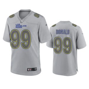 Aaron Donald Los Angeles Rams Gray Atmosphere Fashion Game Jersey