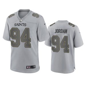 Cameron Jordan New Orleans Saints Gray Atmosphere Fashion Game Jersey