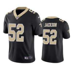 D'Marco Jackson New Orleans Saints Black Vapor Limited Jersey