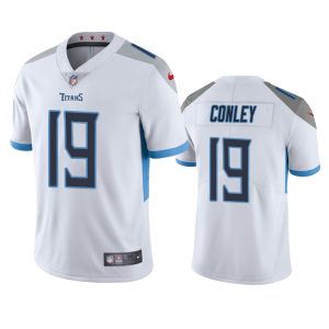 Chris Conley Tennessee Titans White Vapor Limited Jersey