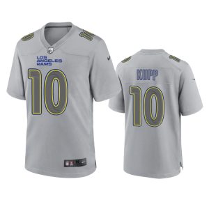 Cooper Kupp Los Angeles Rams Gray Atmosphere Fashion Game Jersey