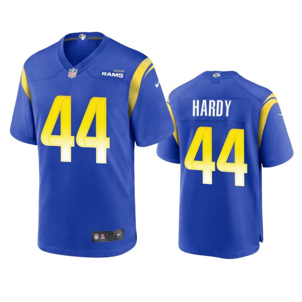 Daniel Hardy Los Angeles Rams Royal Game Jersey