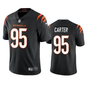 Zachary Carter Cincinnati Bengals Black Vapor Limited Jersey