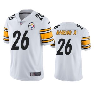 Anthony McFarland Jr. Pittsburgh Steelers White Vapor Limited Jersey