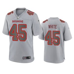 Devin White Tampa Bay Buccaneers Gray Atmosphere Fashion Game Jersey