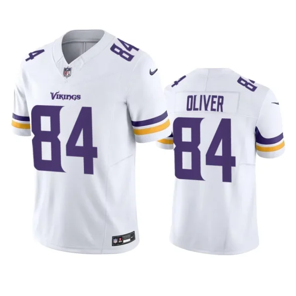 Josh Oliver Minnesota Vikings White Vapor F.U.S.E. Limited Jersey