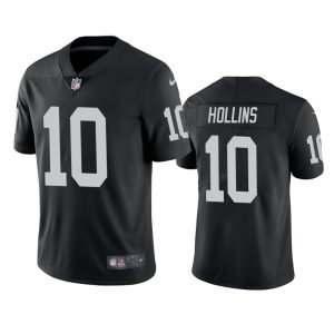 Mack Hollins Las Vegas Raiders Black Vapor Limited Jersey