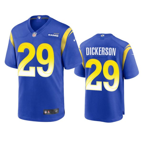 Eric Dickerson Los Angeles Rams Royal Game Jersey