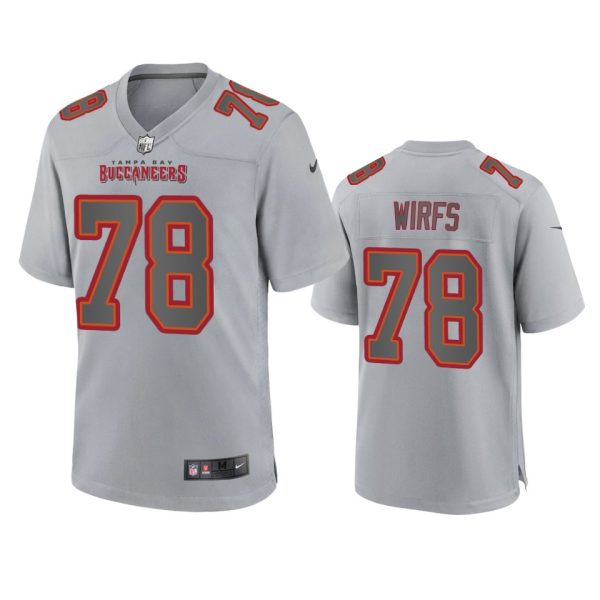 Tristan Wirfs Tampa Bay Buccaneers Gray Atmosphere Fashion Game Jersey