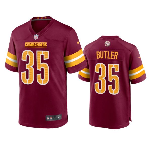 Percy Butler Washington Commanders Burgundy Game Jersey