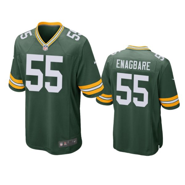 Kingsley Enagbare Green Bay Packers Green Game Jersey