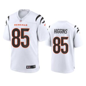 Tee Higgins Cincinnati Bengals White Game Jersey