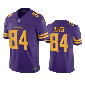 Josh Oliver Minnesota Vikings Purple Vapor F.U.S.E. Limited Jersey