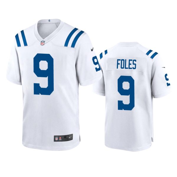 Nick Foles Indianapolis Colts White Game Jersey