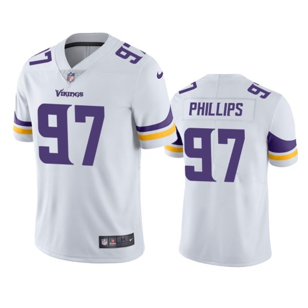 Harrison Phillips Minnesota Vikings White Vapor Limited Jersey