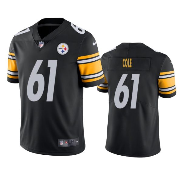 Mason Cole Pittsburgh Steelers Black Vapor Limited Jersey