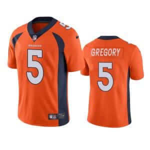 Randy Gregory Denver Broncos Orange Vapor Limited Jersey