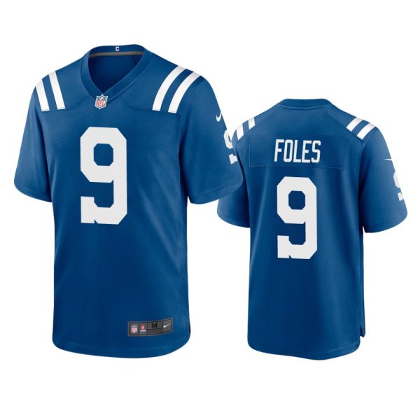 Nick Foles Indianapolis Colts Royal Game Jersey