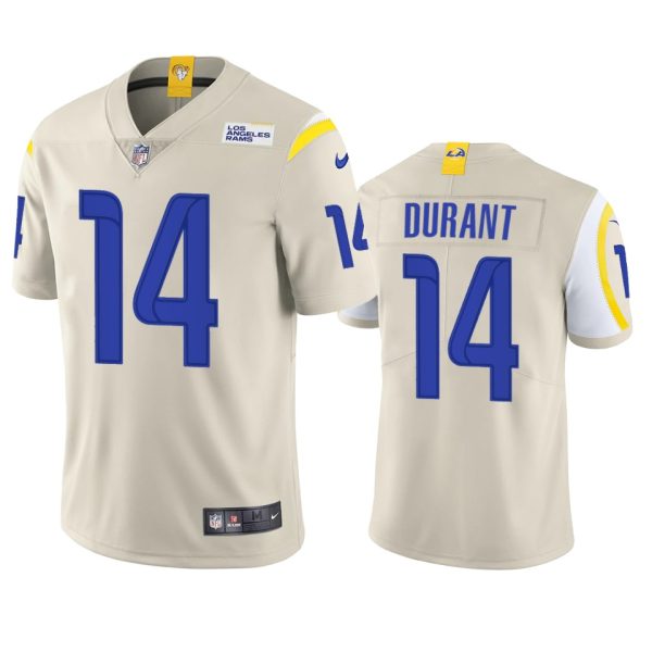 Decobie Durant Los Angeles Rams Bone Vapor Limited Jersey