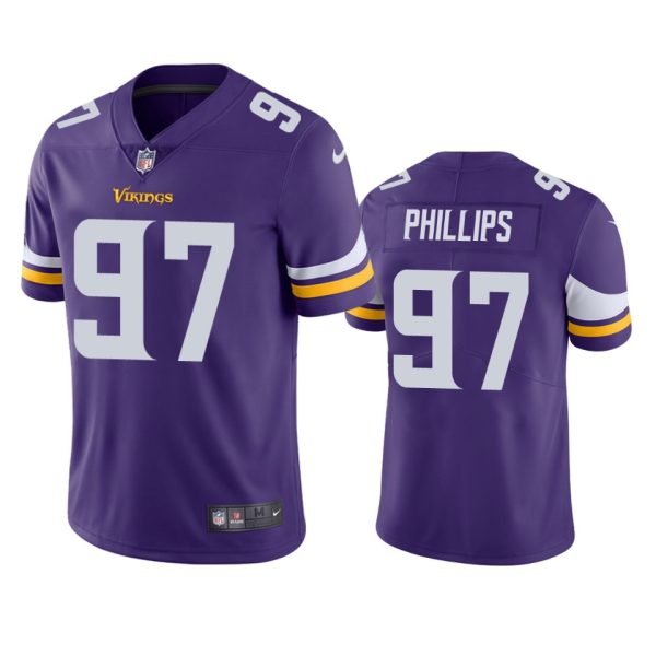 Harrison Phillips Minnesota Vikings Purple Vapor Limited Jersey