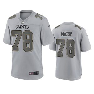 Erik McCoy New Orleans Saints Gray Atmosphere Fashion Game Jersey