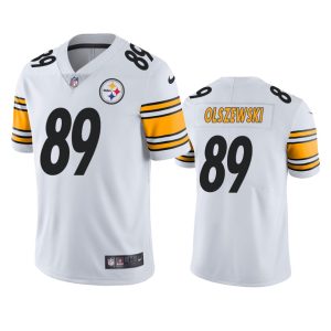 Gunner Olszewski Pittsburgh Steelers White Vapor Limited Jersey