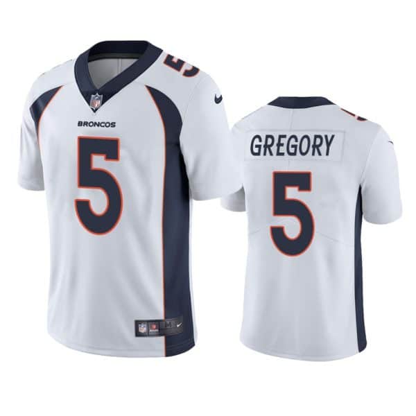 Randy Gregory Denver Broncos White Vapor Limited Jersey