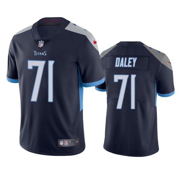 Dennis Daley Tennessee Titans Navy Vapor Limited Jersey - Men's