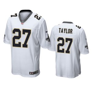 Alontae Taylor New Orleans Saints White Game Jersey