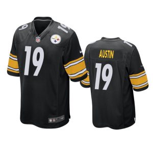 Calvin Austin Pittsburgh Steelers Black Game Jersey