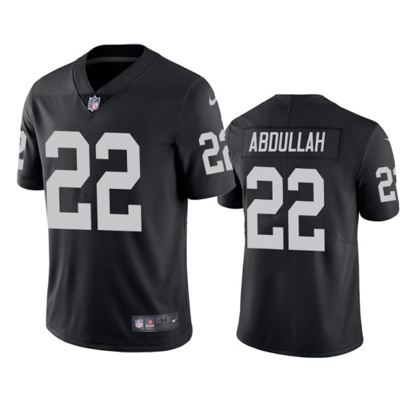 Ameer Abdullah Las Vegas Raiders Black Vapor Limited Jersey