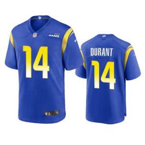 Decobie Durant Los Angeles Rams Royal Game Jersey