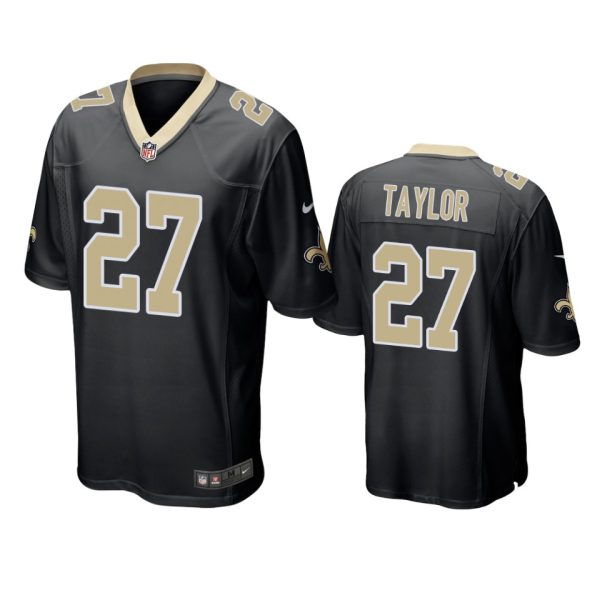 Alontae Taylor New Orleans Saints Black Game Jersey