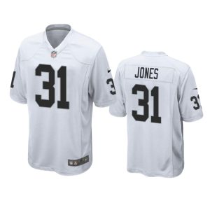 Sidney Jones Las Vegas Raiders White Game Jersey