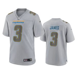 Derwin James Los Angeles Chargers Gray Atmosphere Fashion Game Jersey