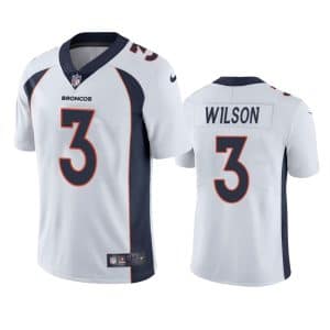 Russell Wilson Denver Broncos White Vapor Limited Jersey