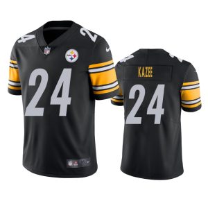 Damontae Kazee Pittsburgh Steelers Black Vapor Limited Jersey