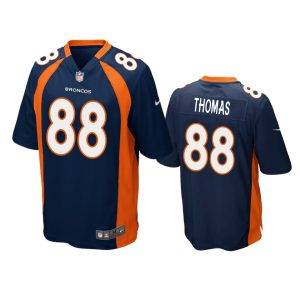 Demaryius Thomas Denver Broncos Navy Game Jersey