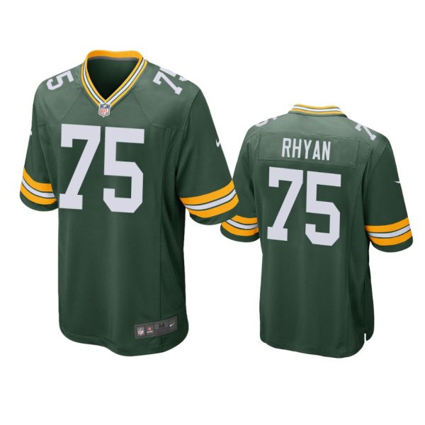 Sean Rhyan Green Bay Packers Green Game Jersey