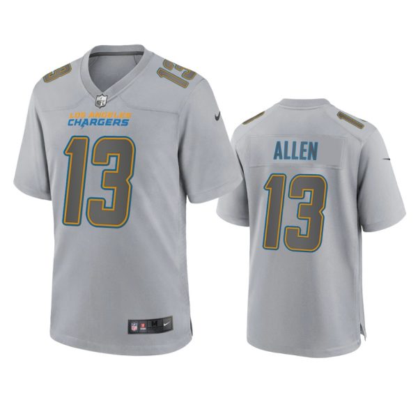 Keenan Allen Los Angeles Chargers Gray Atmosphere Fashion Game Jersey