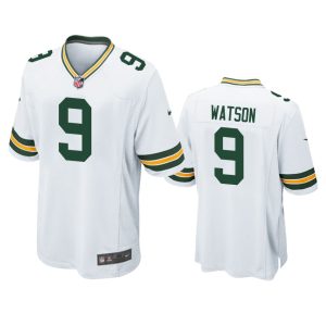 Christian Watson Green Bay Packers White Game Jersey