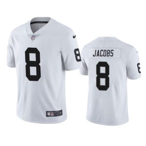 Josh Jacobs Las Vegas Raiders White Vapor Limited Jersey - Men's