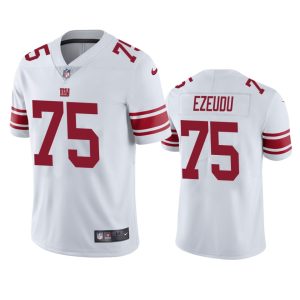 Joshua Ezeudu New York Giants White Vapor Limited Jersey