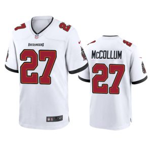 Zyon McCollum Tampa Bay Buccaneers White Game Jersey