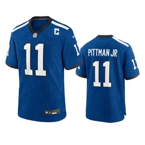 Michael Pittman Jr. Indianapolis Colts Royal Indiana Nights Game Jersey