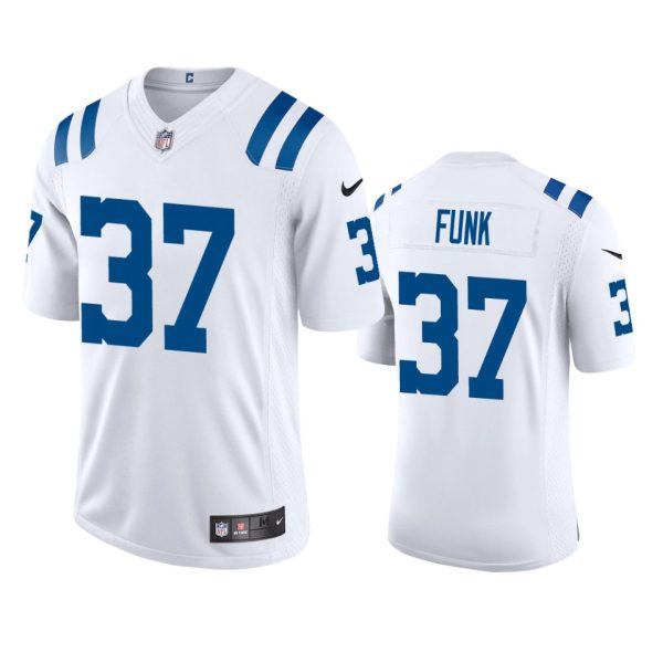 Jake Funk Indianapolis Colts White Vapor Limited Jersey