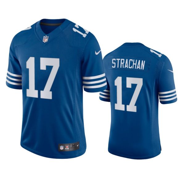 Mike Strachan Indianapolis Colts Royal Vapor Limited Jersey